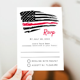 USA Watercolor American Flag Party UAWG Postcard Einladung