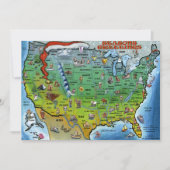 USA Weihnachtskarte Feiertagskarte (Vorderseite)