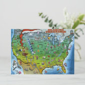 USA Weihnachtskarte Feiertagskarte (Stehend Vorderseite)