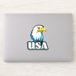 USA-Weißkopfseeadler (limitierte Blue Edition) Aufkleber