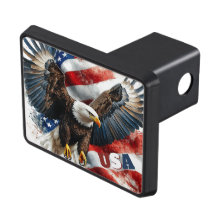 USA Weißkopfseeadler Patriotische Kunst – Fette Am