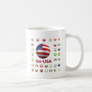 USA-Weltmeisterschaft Südafrika 2010 Kaffeetasse