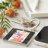 "USA werden wieder aufsteigen" Schlüsselanhänger (Vorderseite rechts)