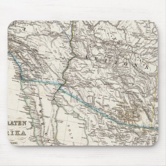 USA West Mousepad (Vorne)