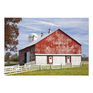 USA, West Virginia, Arbovale. Monongahela Fotodruck