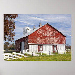 USA, West Virginia, Arbovale. Monongahela Poster