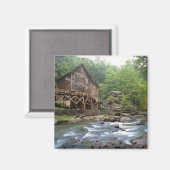 USA, West Virginia, Babcock SP. Rustic Glade Magnet (Vorderseite/Rückseite)