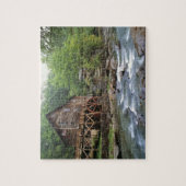 USA, West Virginia, Babcock SP. Rustikal Puzzle (Vertikal)