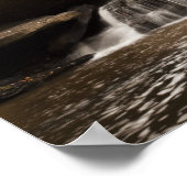 USA, West Virginia, Clifftop. Babcock Staat Poster (Ecke)