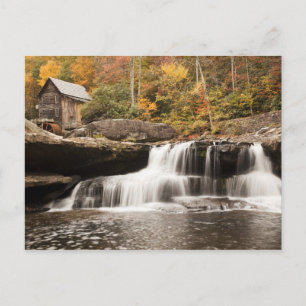 USA, West Virginia, Clifftop. Babcock Staat Postkarte