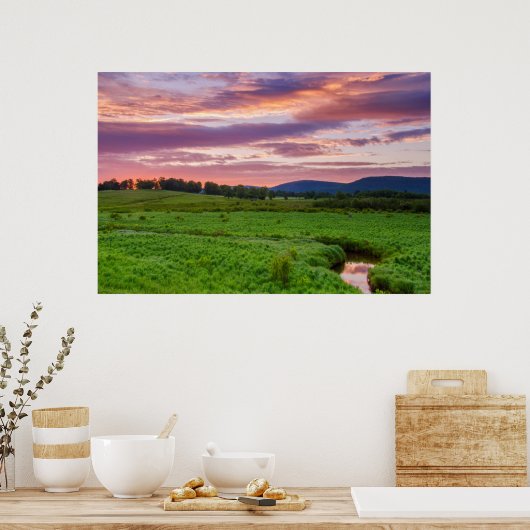 USA, West Virginia, Davis. Horizontal Poster (Küche)