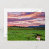 USA, West Virginia, Davis. Horizontal Postkarte (Vorne/Hinten)