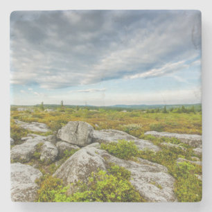 USA, West Virginia, Davis. Landschaft in Dolly Steinuntersetzer