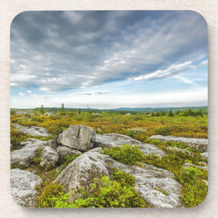 USA, West Virginia, Davis. Landschaft in Dolly Untersetzer