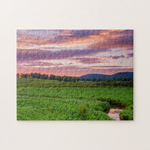 USA, West Virginia, Davis. Landschaft Puzzle