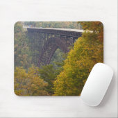 USA, West Virginia, Fayetteville. Neufluss Mousepad (Mit Mouse)