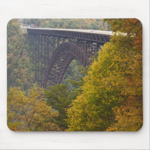 USA, West Virginia, Fayetteville. New River Mousepad