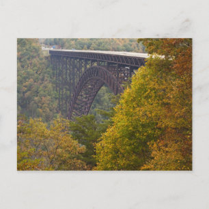 USA, West Virginia, Fayetteville. New River Postkarte