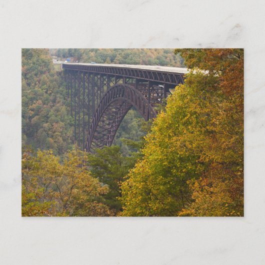 USA, West Virginia, Fayetteville. New River Postkarte (Vorderseite)