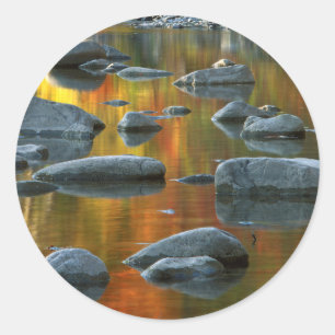 USA, West Virginia, Spruce Knob-Seneca Rocks 3 Runder Aufkleber