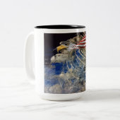 USA Whirling Earth Tasse (Vorderseite Links)