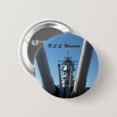USA WIsconsin Button (Vorne & Hinten)