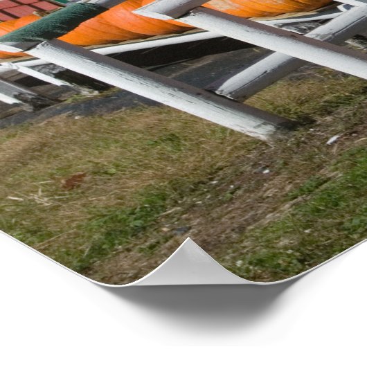 USA, WISCONSIN, Washburn, Lake Superior Shore, Poster (Ecke)