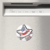 USA Women's Gymnastics Magnet (In Situ (Geschirrspüler))