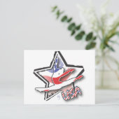 USA Women's Gymnastics Postkarte (Stehend Vorderseite)