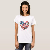 USA Womens T - Shirt (Vorne ganz)