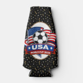 USA World Cup 2026 Flaschenkühler (Vorderseite)