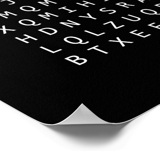 USA Wortsuche Poster (Ecke)