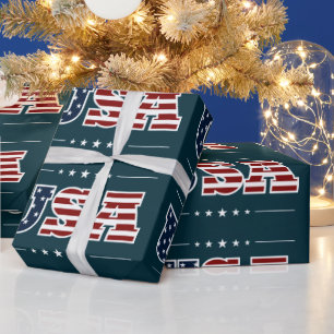 USA Wrapping Paper Geschenkpapier