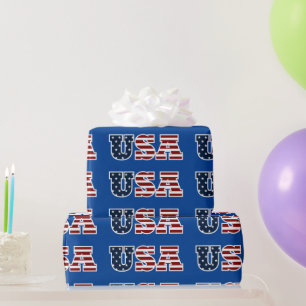 USA Wrapping Paper Geschenkpapier