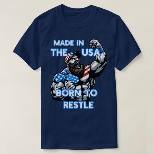 USA WRESTLING 5 T-Shirt (Design vorne)