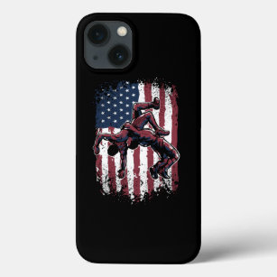 USA Wrestling American Flag Westler Wrestle Case-Mate iPhone Hülle