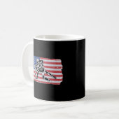 USA Wrestling Wrestler Wrestling Kaffeetasse (Vorderseite Links)