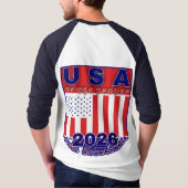 USA WTP CG 2026 T-Shirt (Rückseite)