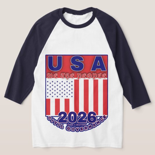 USA WTP CG 2026 T-Shirt (Ablage )