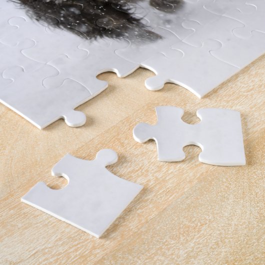 USA, WY, Yellowstone NP, American Bison (Bison) Puzzle (Seite)