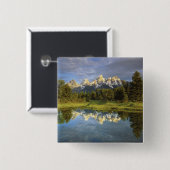 USA, Wyoming, Grand Teton National Park. Grand 2 Button (Vorne & Hinten)