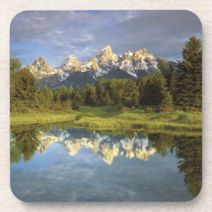 USA, Wyoming, Grand Teton National Park. Grand 2 Getränkeuntersetzer