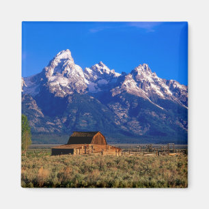 USA, Wyoming, Grand Teton National Park, Morgen Magnet