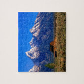USA, Wyoming, Grand Teton National Park, Morning Puzzle (Vertikal)