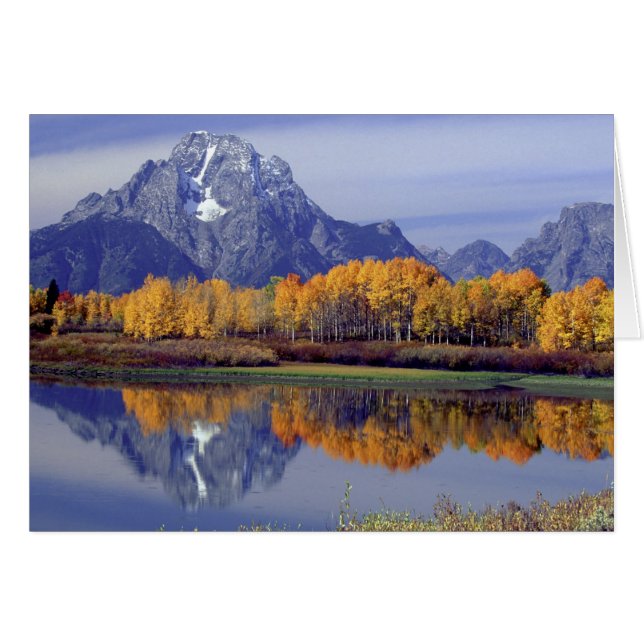 USA, Wyoming, Grand Teton National Park. Mt. (Vorderseite (Horizontal))