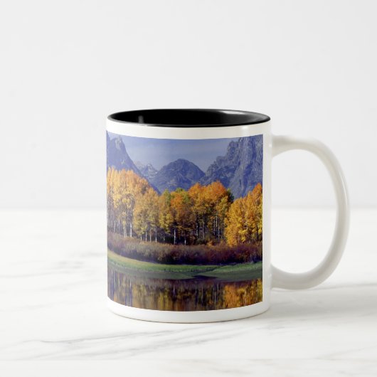 USA, Wyoming, Grand Teton National Park. Mt. Zweifarbige Tasse (Rechts)