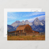 USA, Wyoming, Grand Teton National Park. Postkarte (Vorne/Hinten)