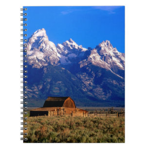 USA, Wyoming, Grand-Teton-Nationalpark, Morgen Notizblock