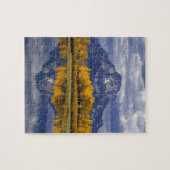 USA, Wyoming, Grand Teton NP. Gegen die Puzzle (Horizontal)