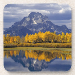 USA, Wyoming, Grand Teton NP. Gegen die Untersetzer